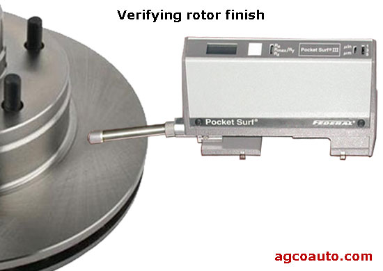 Surf Test Machine is used to check the quality of machine work, such as brake rotors Surf Test Machine is used to check the quality of machine work, such as brake rotors