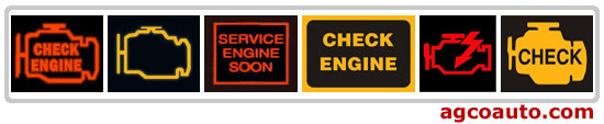 check engine light examples