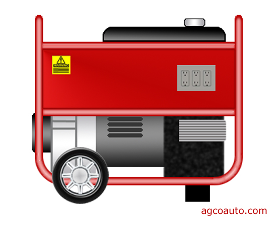 Typical portable generator