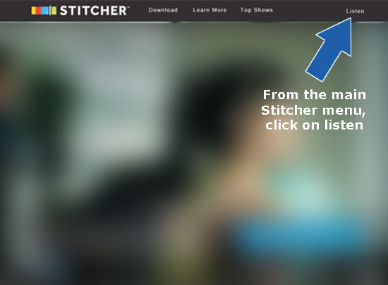 From the main menu click search icon From the main menu click search icon