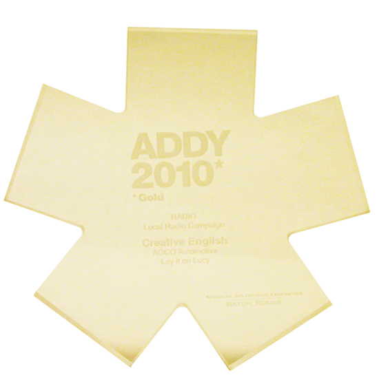 The AGCO Automotive 2010 Addy Award