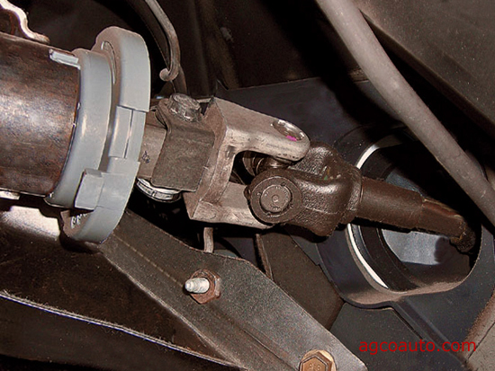 Lower steering column bearing or bushing on GM SUV and Truck