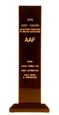 23. 1996 American Advertising Federation "Addy" Award