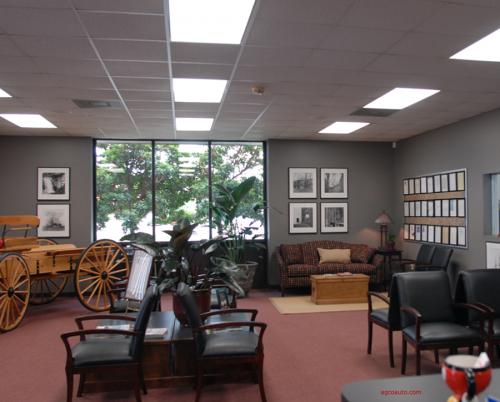 Updated client reception area April 2011