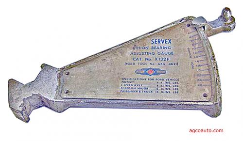 60. 1935 Pinion bearing tension torque wrench