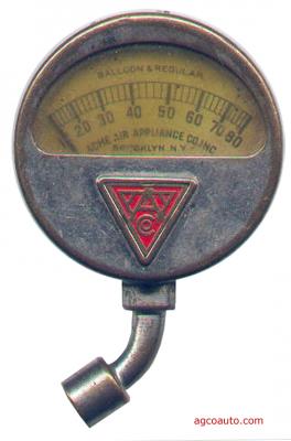 33. Acme tire pressure gauge