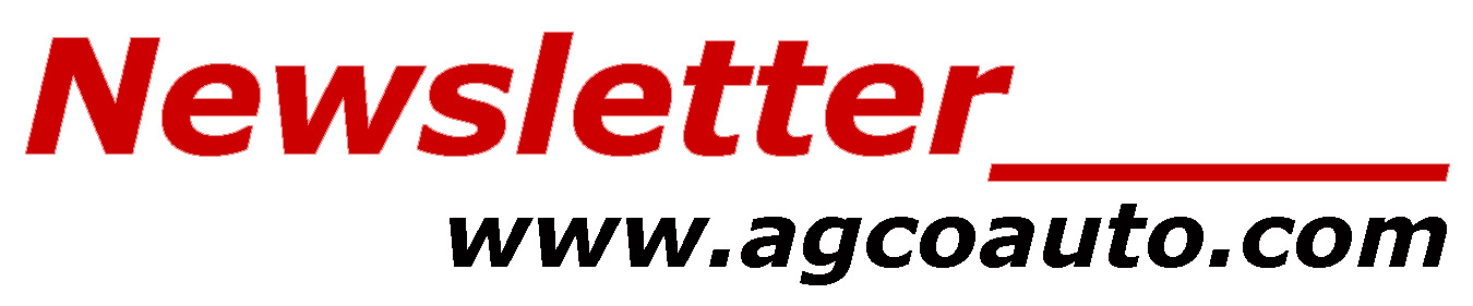 AGCO Auto Newsletter, Click to Visit Our Site