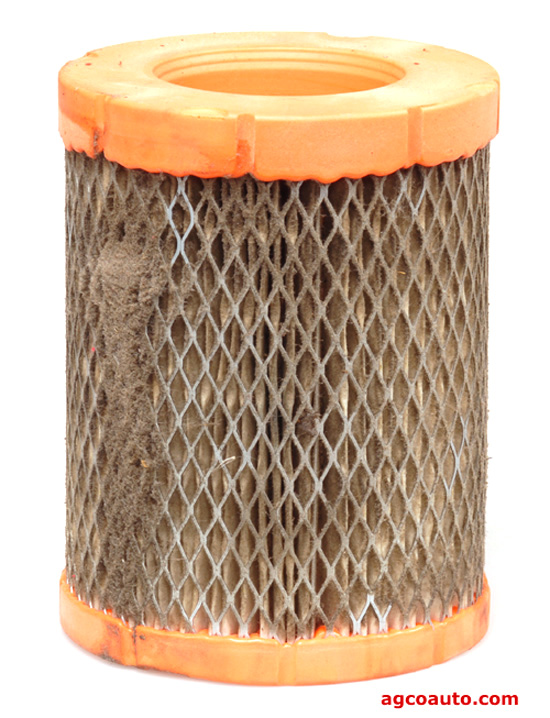 Debris can fall from a dirty air filter into the air intake
