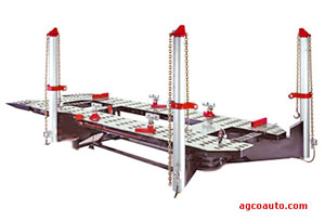 The AGCO Automotive frame straightening machine