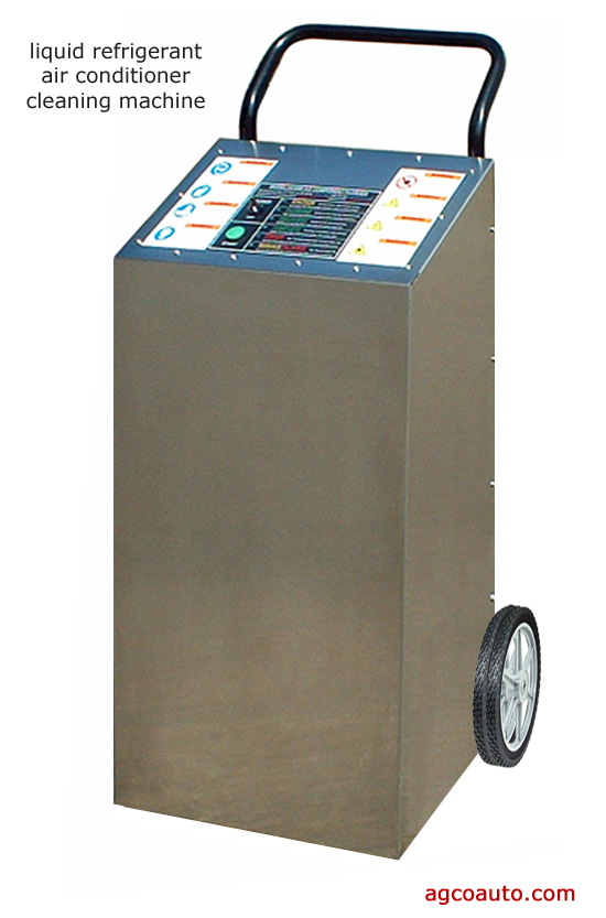 A profession liquid refrigerant flushing machine
