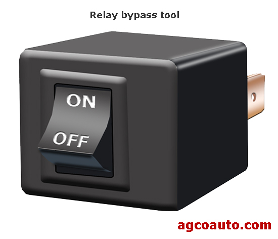 A relay bypass tool used for testing