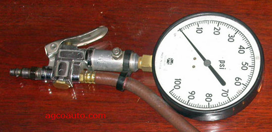AGCO air pressure gauge