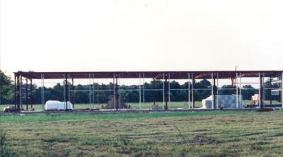 11. Coursey shop frame work, Summer 1992