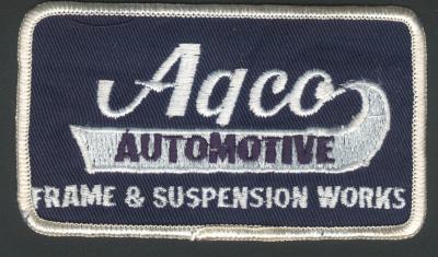 14. 1979 AGCO shirt patch