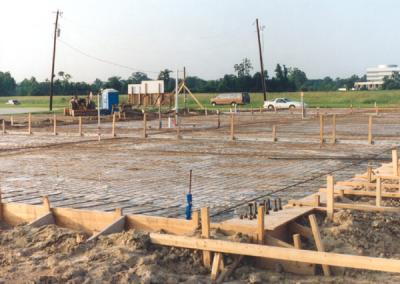 10. AGCO on Coursey shop footings, Summer 1992