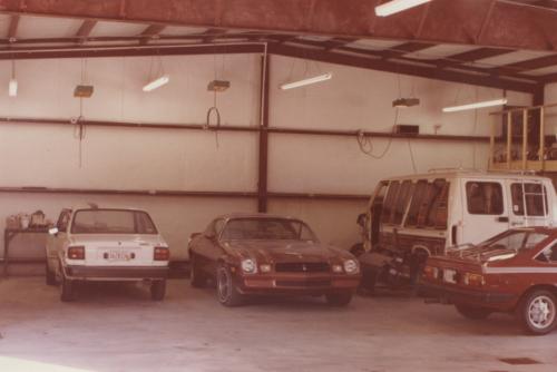 02e. Interior view of southern shop bays