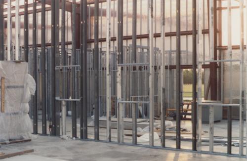 11a. Fire proof steel interior walls