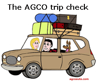 Have a carefree vacation with the AGCO trip check