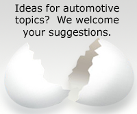 We welcome your suggestions for automotive content